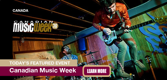 No Image found . This Image is about the event Music Week, Canadian (CA-ON): June 7-15 (est). Click on the event name to see the event detail.