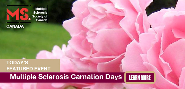 No Image found . This Image is about the event Multiple Sclerosis Carnation Days (CA): May 10-11. Click on the event name to see the event detail.