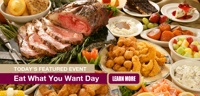 No Image found . This Image is about the event Eat What You Want Day: May 11. Click on the event name to see the event detail.