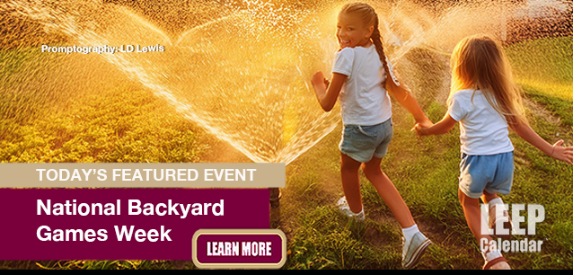No Image found . This Image is about the event Backyard Games Week, Ntl.: May 19-25. Click on the event name to see the event detail.
