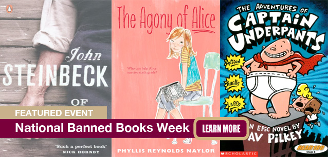 No Image found . This Image is about the event Banned Books Week: September 21-27. Click on the event name to see the event detail.