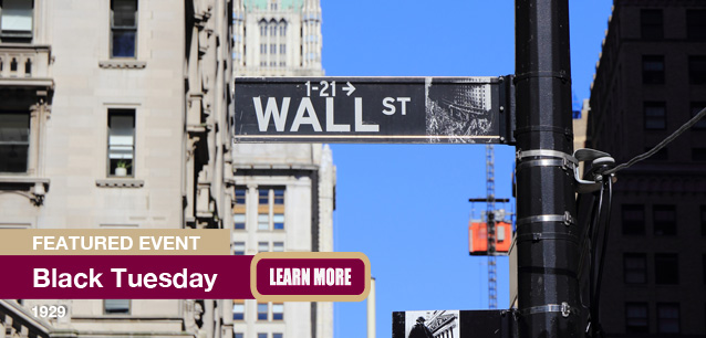 No Image found . This Image is about the event Black Tuesday (1929): October 29. Click on the event name to see the event detail.