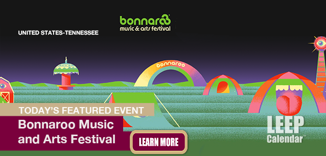 No Image found . This Image is about the event Bonnaroo Music and Arts Festival (US-TN): June 12-15 (est). Click on the event name to see the event detail.