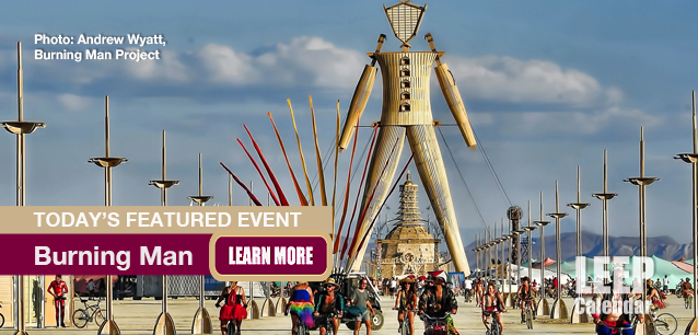 No Image found . This Image is about the event Burning Man (US-NV): August 24 - September 1. Click on the event name to see the event detail.