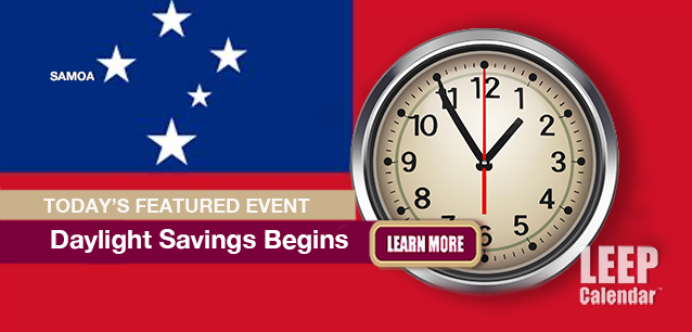 No Image found . This Image is about the event Daylight Savings (WS), Begins: September 28. Click on the event name to see the event detail.