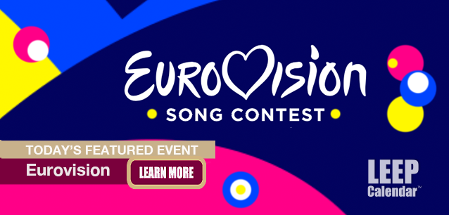 No Image found . This Image is about the event Eurovision Song Contest (CH): May 13-17 (est). Click on the event name to see the event detail.