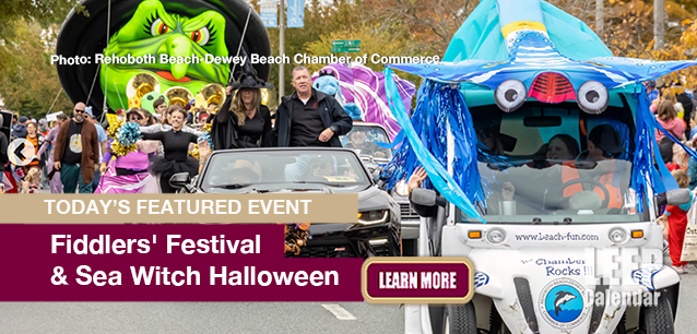 No Image found . This Image is about the event Fiddlers' Festival and Sea Witch Halloween (US-DE): October 24-26. Click on the event name to see the event detail.