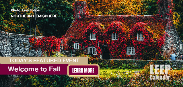 No Image found . This Image is about the event Autumnal Equinox: September 22. Click on the event name to see the event detail.