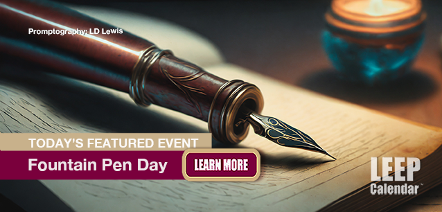 No Image found . This Image is about the event Fountain Pen Day: November 7. Click on the event name to see the event detail.