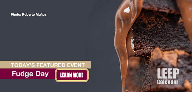 No Image found . This Image is about the event Fudge Day: June 16. Click on the event name to see the event detail.