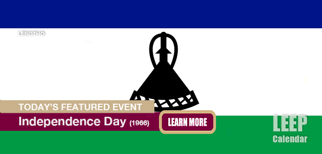 No Image found . This Image is about the event Independence Day, (LS)(1966): October 1. Click on the event name to see the event detail.