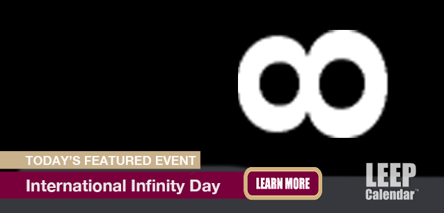 No Image found . This Image is about the event Infinity Day, Intl.: August 8. Click on the event name to see the event detail.