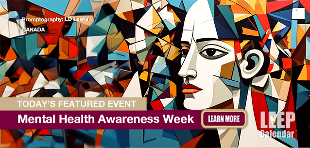 No Image found . This Image is about the event Mental Health Awareness Week (CA): May 5-11. Click on the event name to see the event detail.