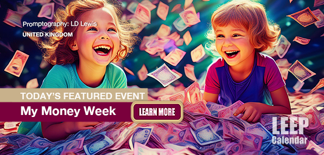 No Image found . This Image is about the event My Money Week (UK): June 9-13. Click on the event name to see the event detail.