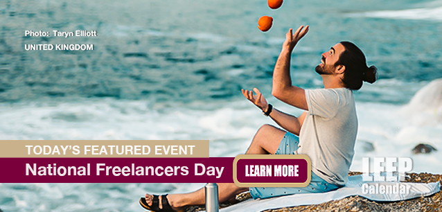 No Image found . This Image is about the event Freelancers Day, Ntl. (UK): June 19 (est). Click on the event name to see the event detail.