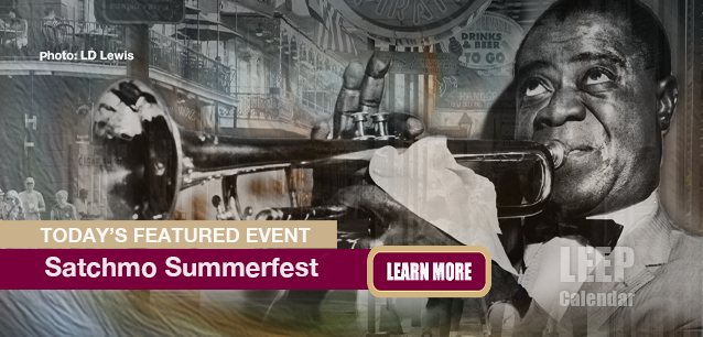 No Image found . This Image is about the event Jazz, Satchmo Summerfest (US-LA)(1901): August 2-3 (est). Click on the event name to see the event detail.