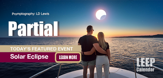 No Image found . This Image is about the event Solar Eclipse (Partial): September 21. Click on the event name to see the event detail.