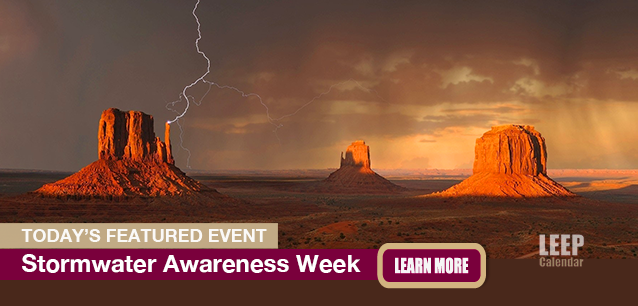 No Image found . This Image is about the event Stormwater Awareness Week: September 22-26 (est). Click on the event name to see the event detail.