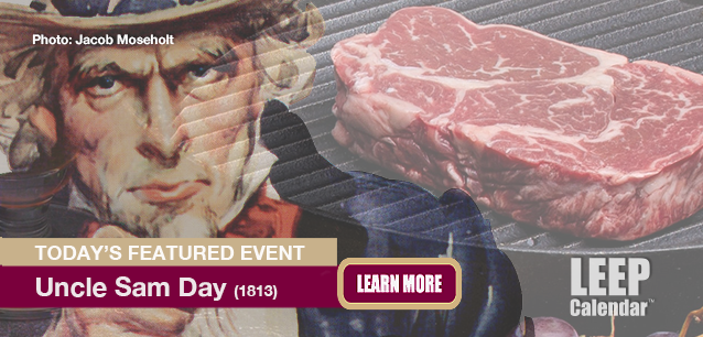 No Image found . This Image is about the event Uncle Sam Day (1813): September 13. Click on the event name to see the event detail.