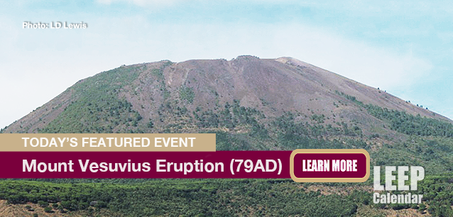 No Image found . This Image is about the event Vesuvius Eruption (IT)(79AD): August 24. Click on the event name to see the event detail.