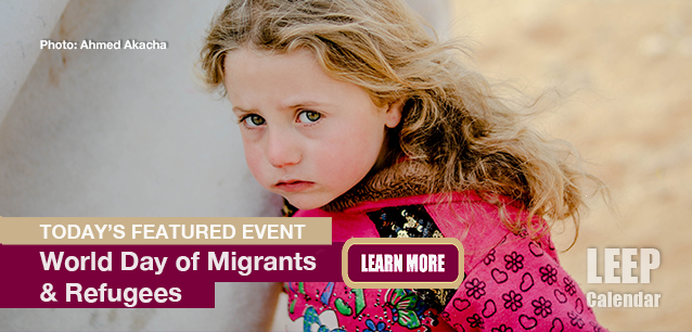 No Image found . This Image is about the event Migrants and Refugees, World Day of: September 28. Click on the event name to see the event detail.