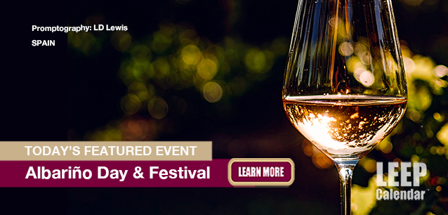 No Image found . This Image is about the event Albariño Day and Festival (ES): July 29-August 3. Click on the event name to see the event detail.